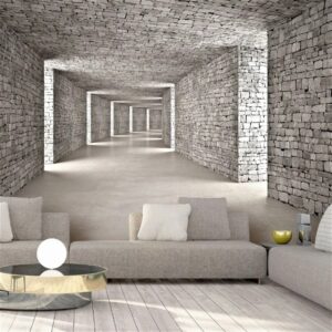 carta da parati 3d autoadesiva misteriosa-tunnel