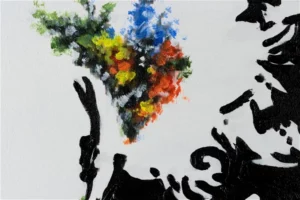 An image of a hand paint flower