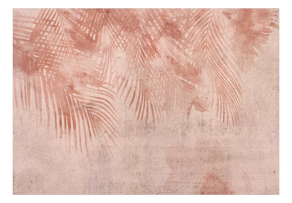 Self-adhesive wallpaper 'Pink Palm Trees'