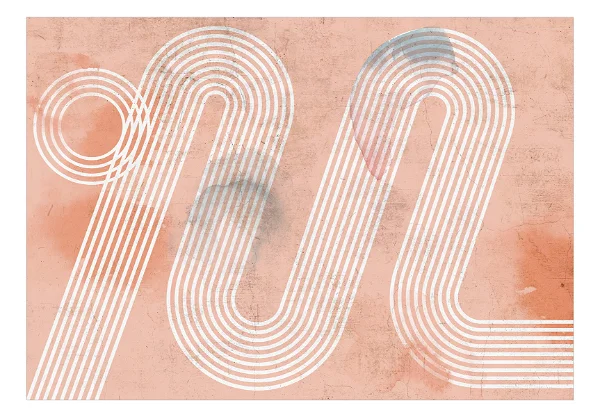 Self-adhesive wallpaper 'Racetrack'