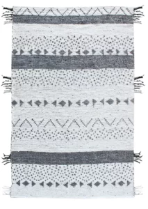 Tappeto fatto a mano 'Snowfall'