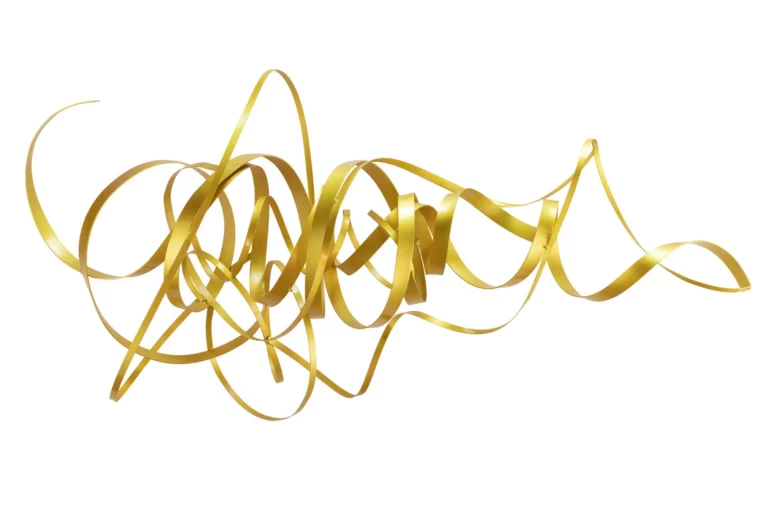 metal-wall-sculpture-golden-braid