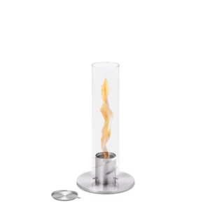 spin-90 tavolo fuoco argento