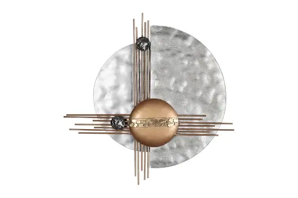 Metal wall art 'The Better Half'