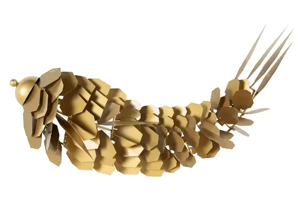 Metal wall art 'Treasure of Pond'