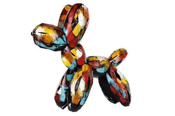 Scultura in metallo 'Man's Best Friend'