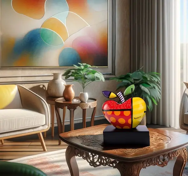 Figura di porcellana 'The Apple of the Fable'