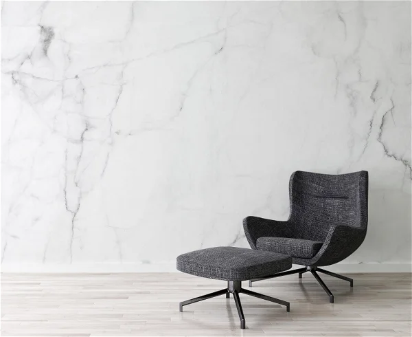 Carta da parati 'White Marble 2'