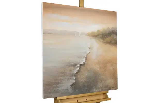 Quadro dipinto a mano 'Paradise in front of us'