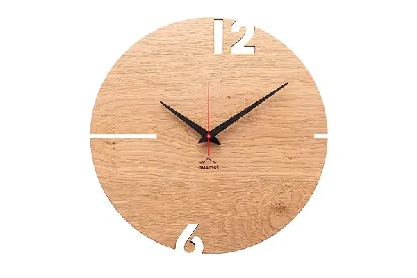 design-wall-clock-clock-oak-round