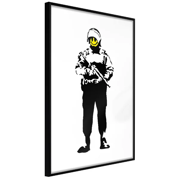 Poster 'Smiling Policeman'