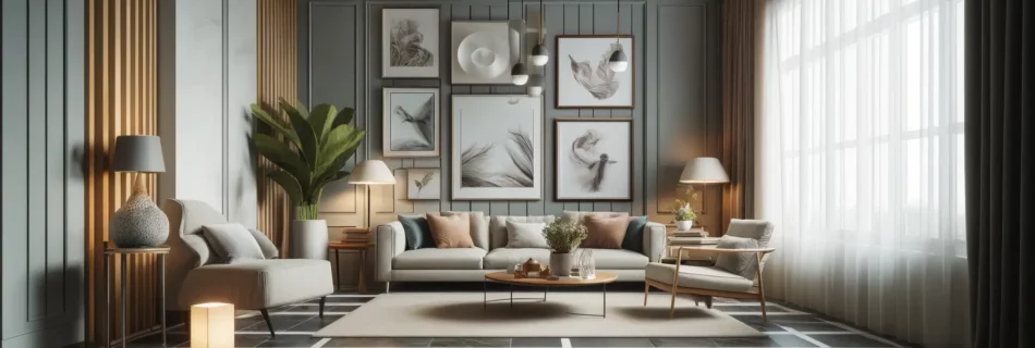 Arte da parete per il soggiorno