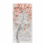 pittura acrilica albero della madama