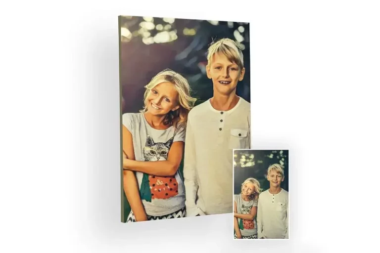 Fate dipingere il ritratto di un bambino a partire da una foto