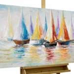 kl00591-acrylic-painting-rainbow-regatta