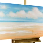 beach holidays sea landscape modern acrylic painting
