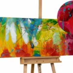 kl00528-abstrakte-kunst-in-pink-gelb-blau-regenbogen-modern-acryl-gemaelde-oel-bild-oelgemaelde-01