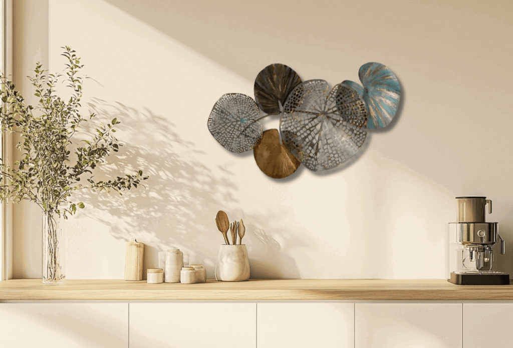 Metal wall art spring inspiration