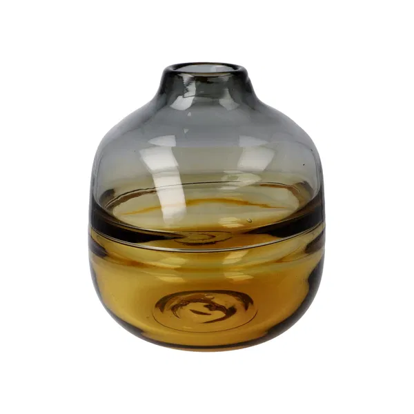 Glass vase 'Shadow Topaz'